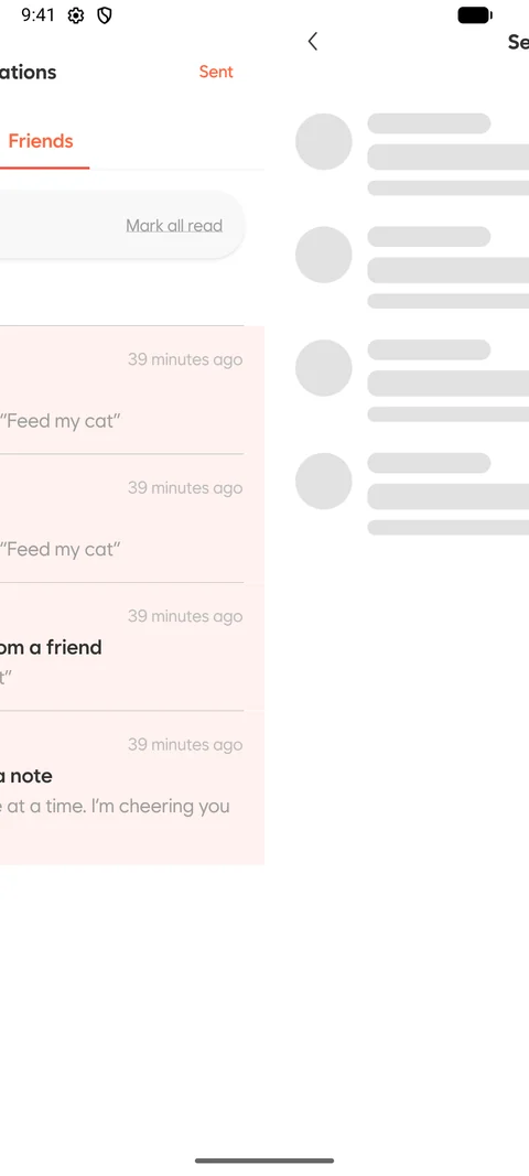 Android · The nudges you’ve sent